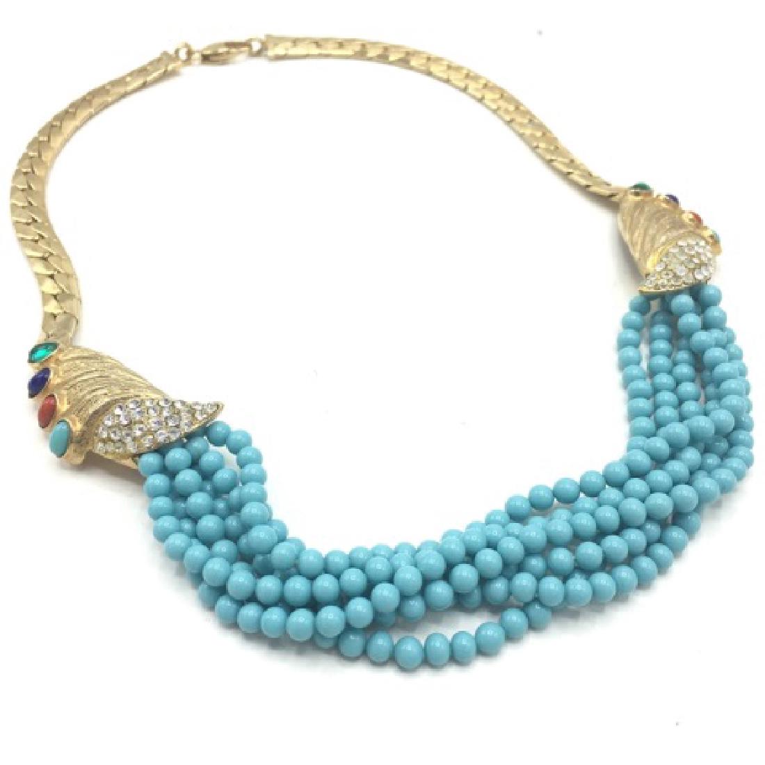 Vintage 1950s Bijoux Cascio Costume Choker (1 of 3)