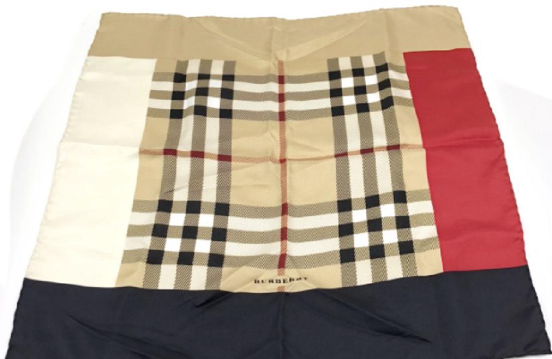 Vintage Burberry London Silk Scarf (1 of 2)