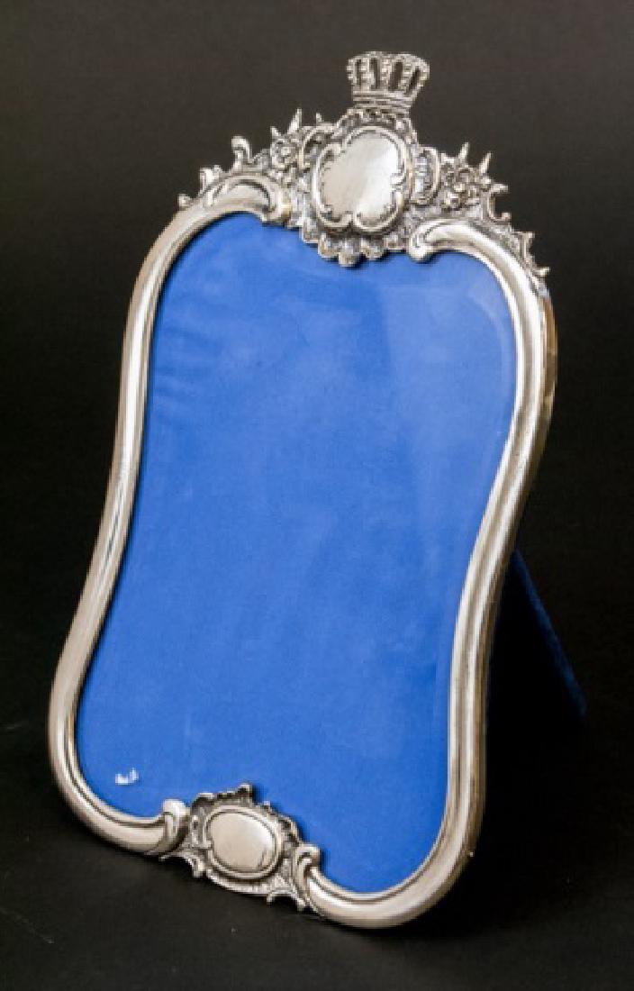Continental 800 Silver Crown Design Picture Frame (1 of 4)
