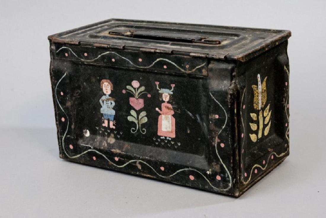 Peter Hunt Hand Painted Box American Folk Art (1 of 7)