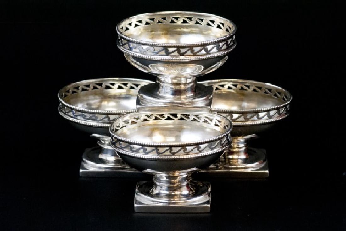 Antique English Georgian Sterling Silver Salts (1 of 7)