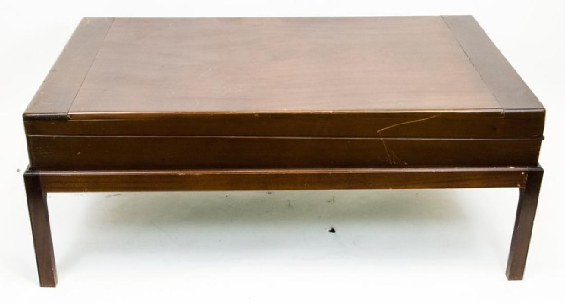 Antique 19th C Game in Box Mounted as Coffee Table (1 of 6)