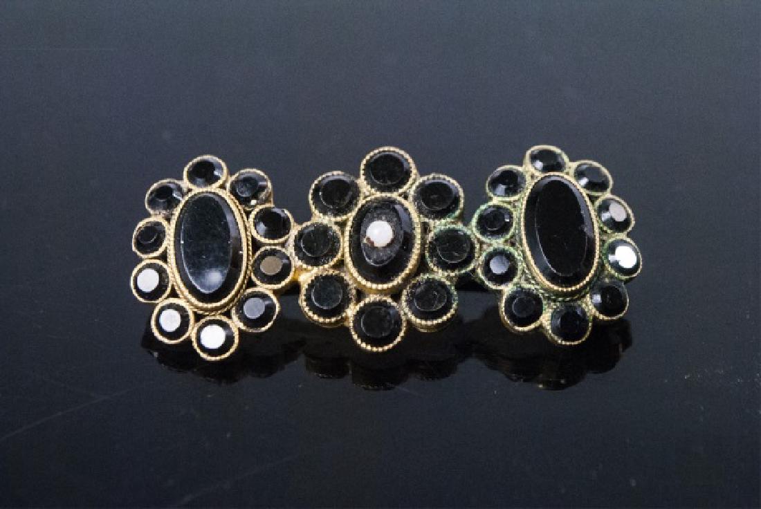 Antique 19th C Victorian Mourning Brooch / Pin (1 of 4)