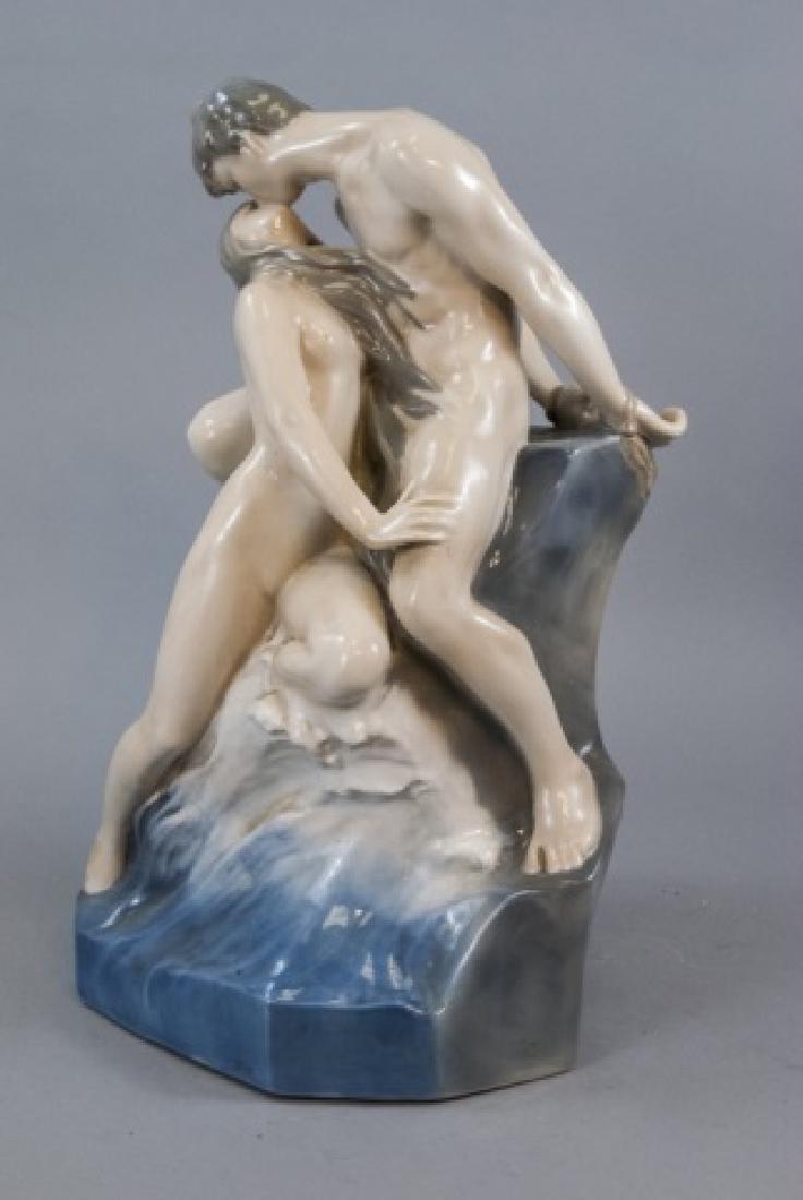 Monumental Royal Copenhagen Porcelain Statue 1of2 (1 of 9)