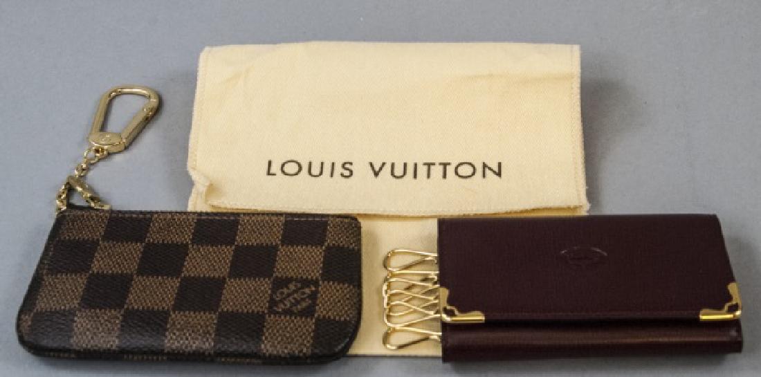 Louis Vuitton Change Purse & Cartier Key Holder (1 of 5)