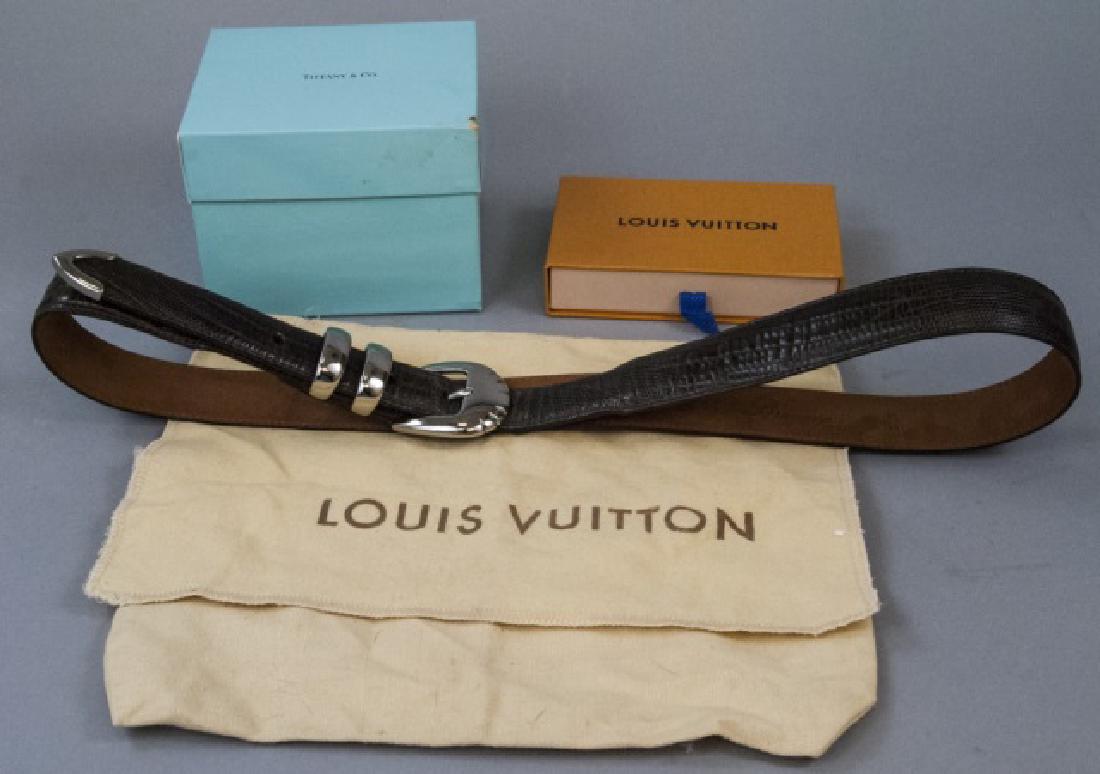 Leather Belt, Tiffany & Co Box, Louis Vuitton Box (1 of 12)