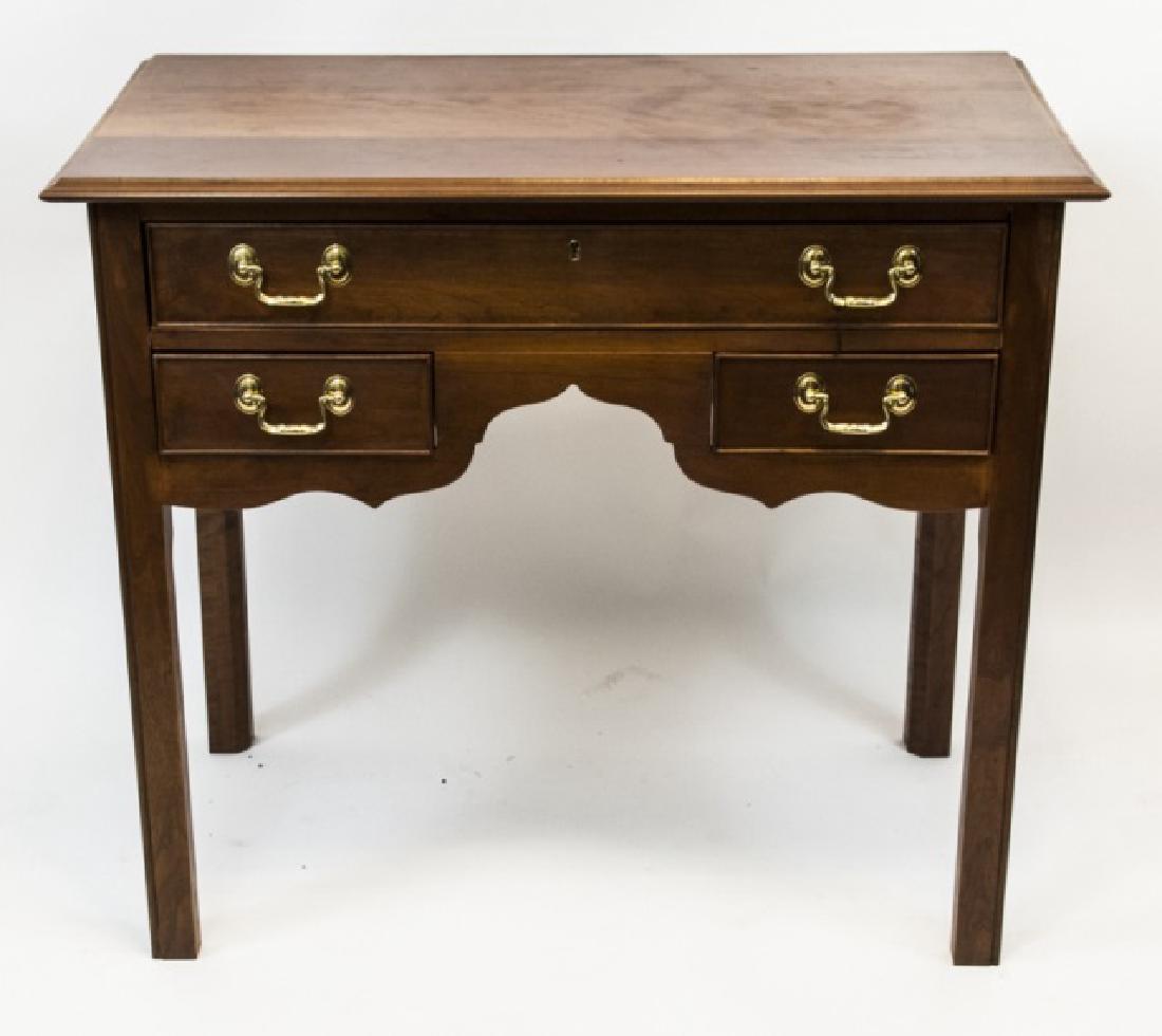 Mahogany Tone English Style Writing Desk (1 of 4)