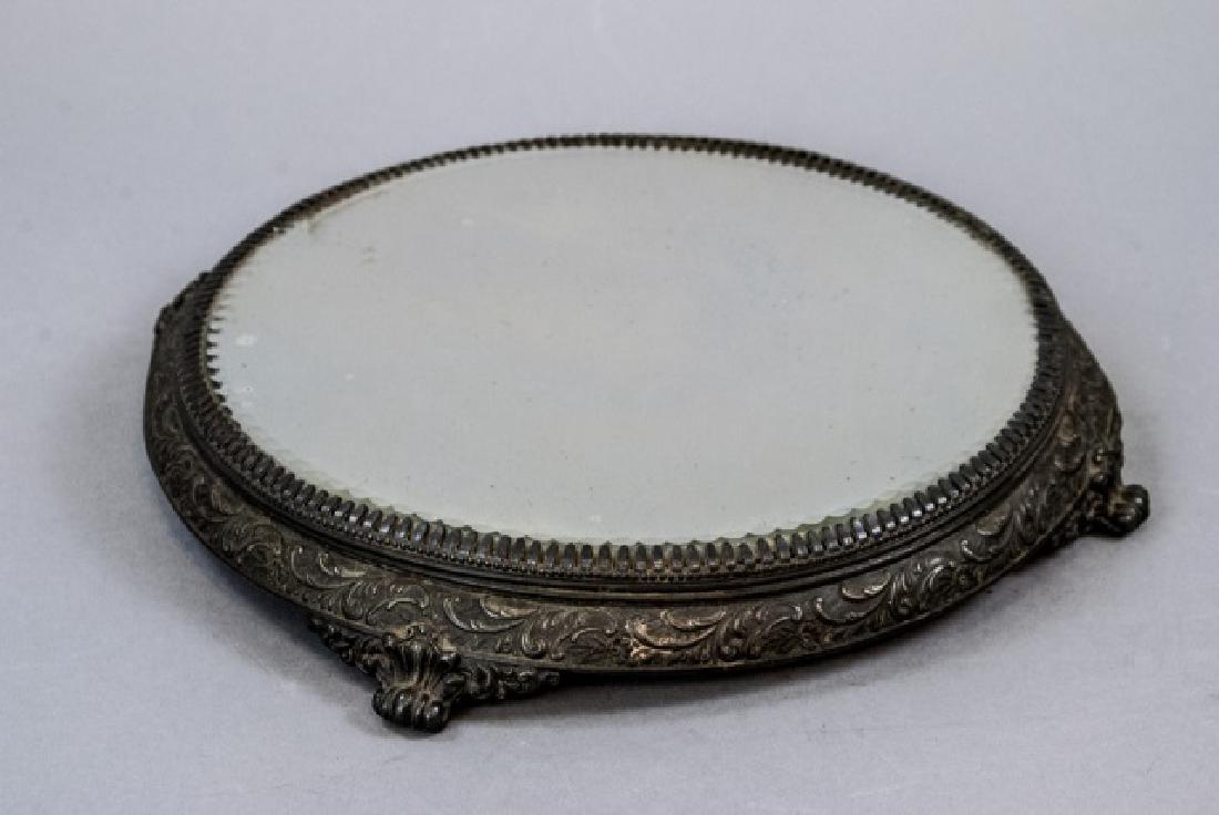 Antique 19th C Mirrored Plateau Display Stand (1 of 9)
