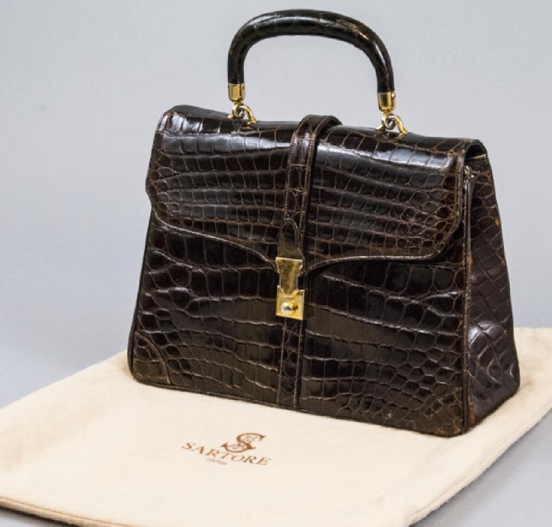 Vintage Lucille de Paris Alligator Purse Hand Bag