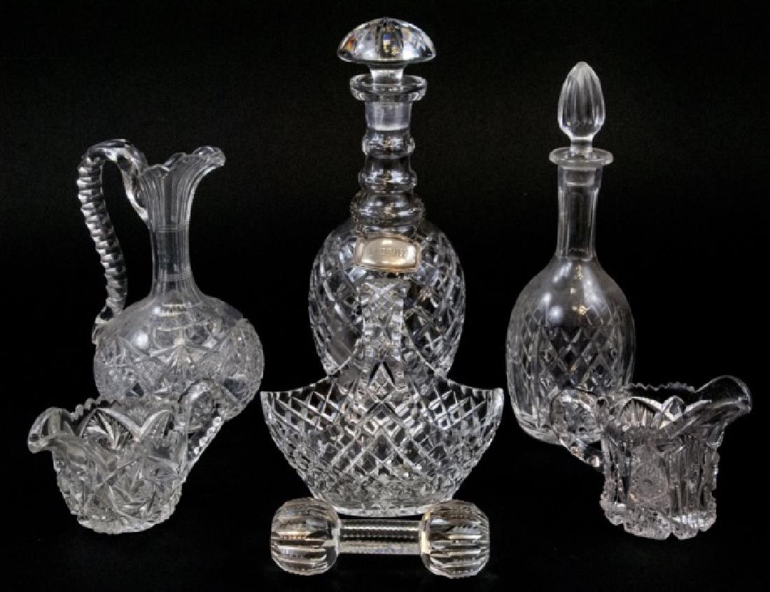 Antique Brilliant Cut Crystal & Glass Serving Item (1 of 9)