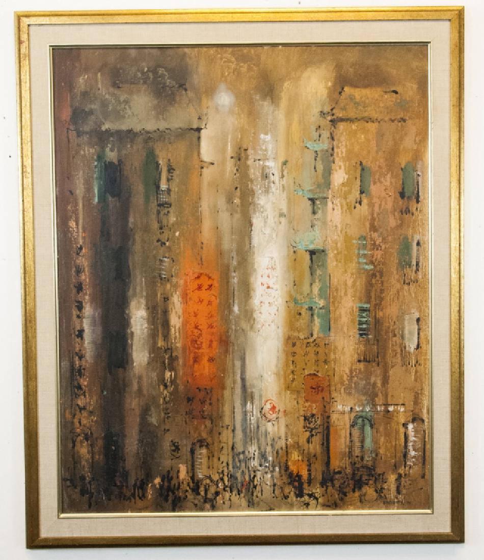 Joseph Feuerborn Signed Abstract Painting (1 of 5)
