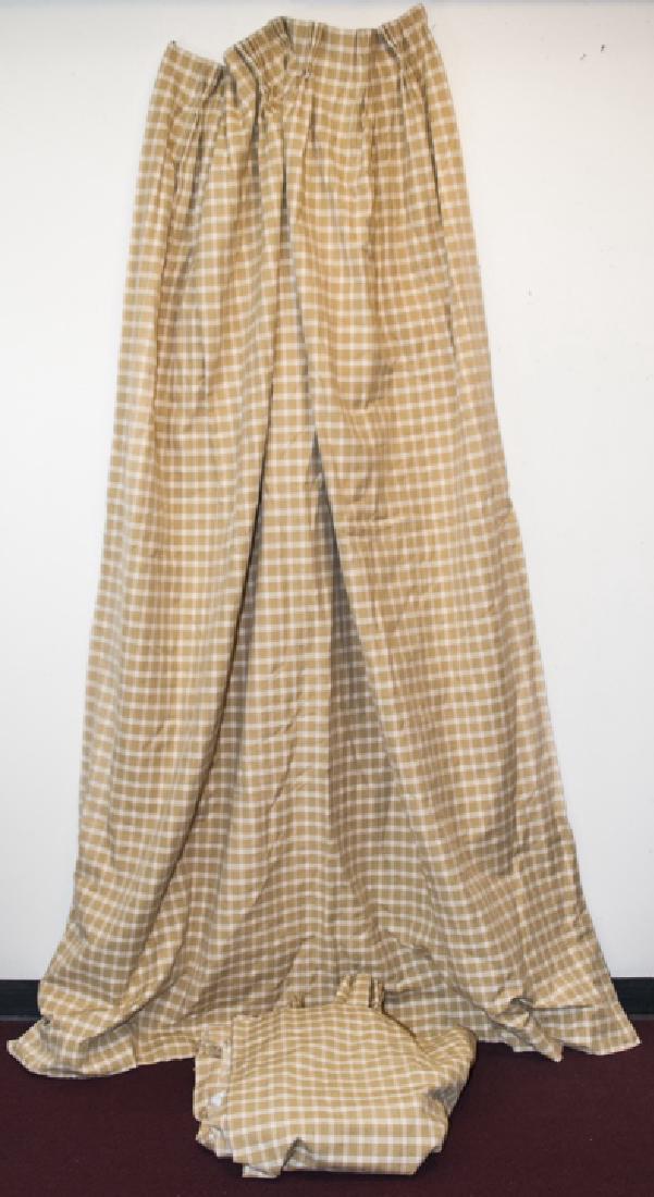 Pair of Custom Beige Contemporary Curtains (1 of 4)