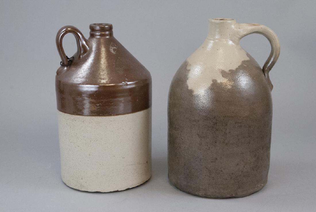 Two Large Vintage Stoneware Jugs (1 of 4)