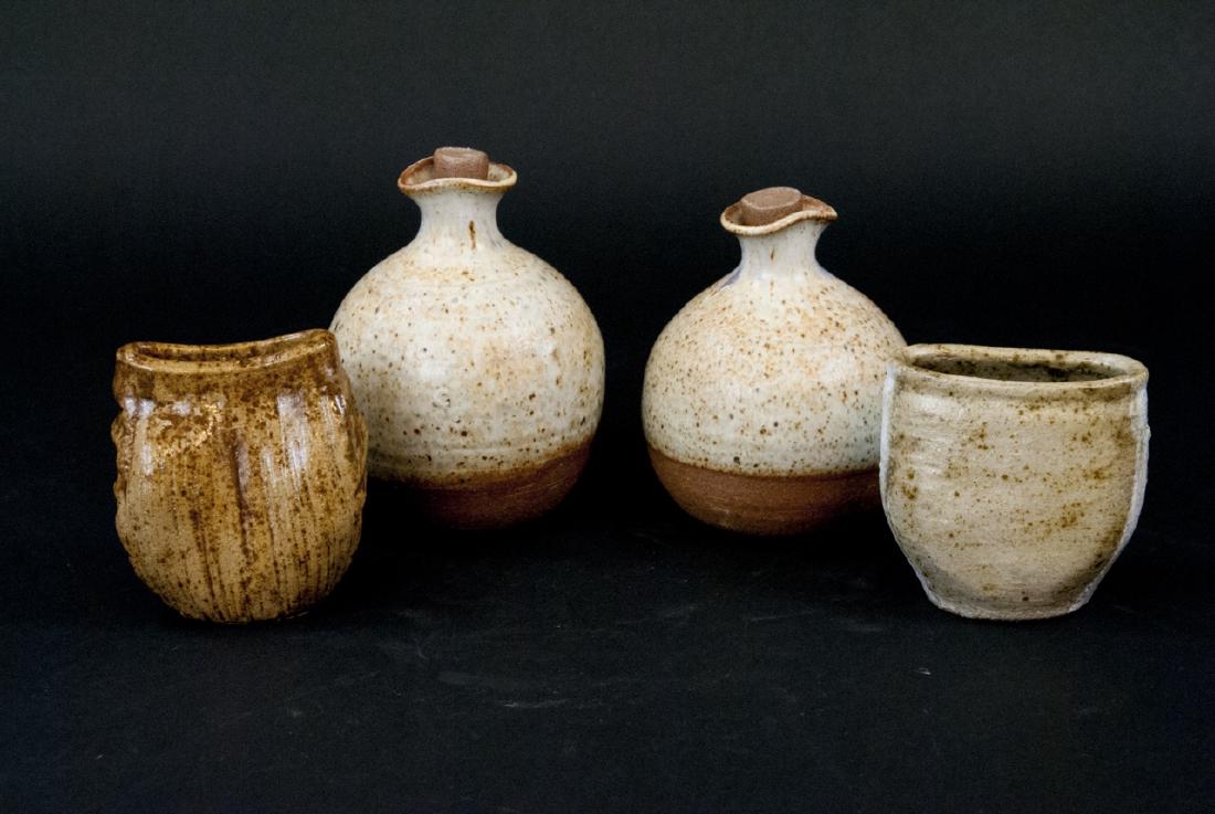 Two Sets Of Vintage Stoneware Kitchen Items (1 of 8)