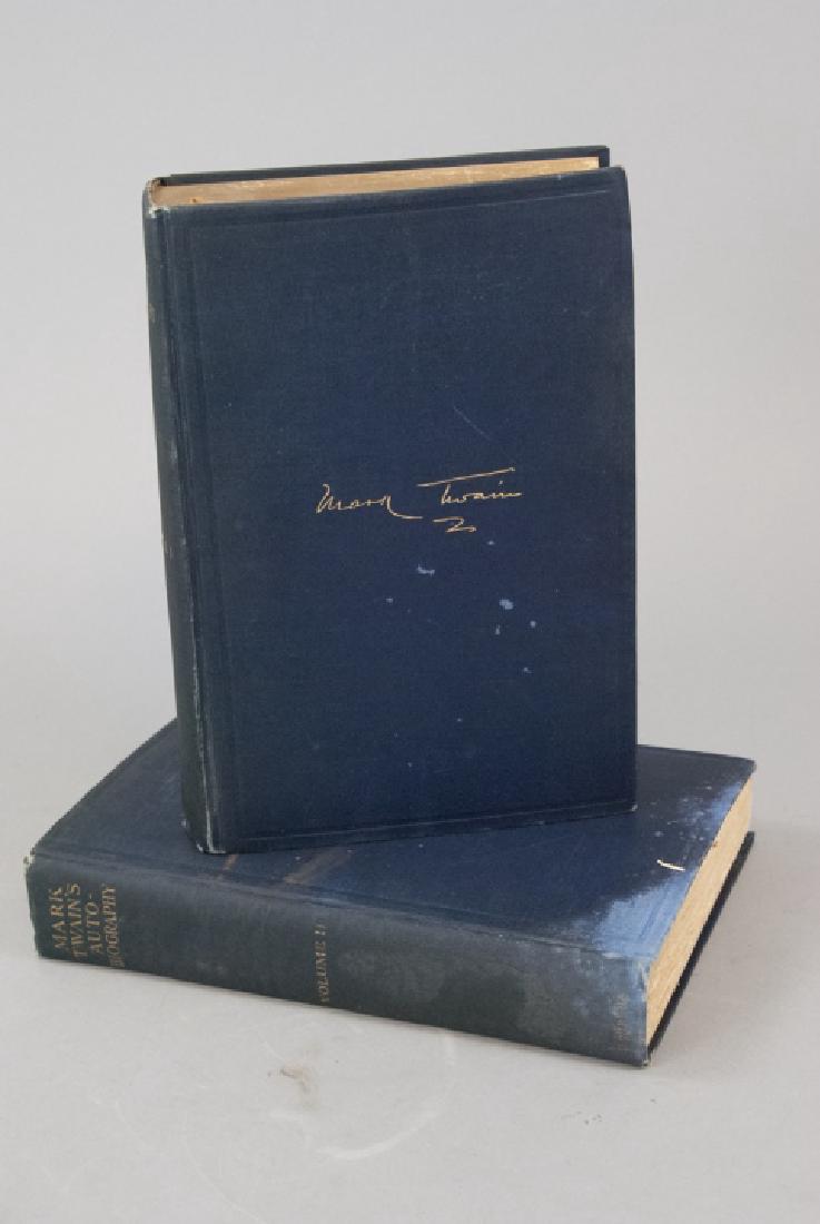 1st Edition Mark Twain Auto-Biography Volume 1 & 2 (1 of 8)