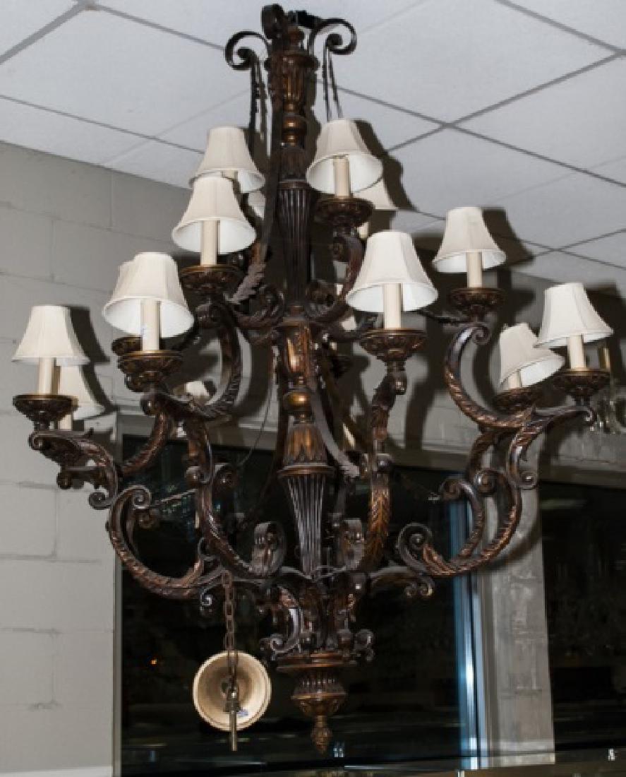 Contemporary Italian Baroque Style Chandelier (1 of 4)
