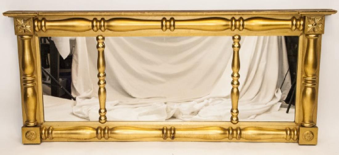 American Antique 19th Century Federal Style Mirror (1 of 4)