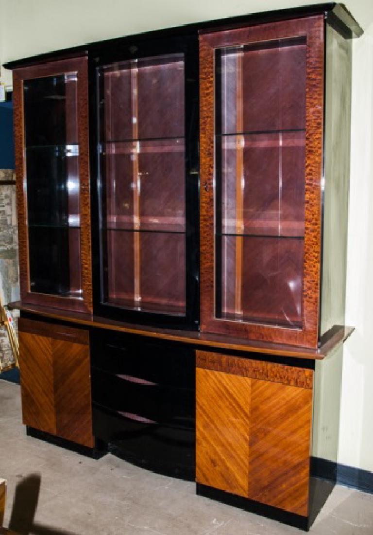 Modern lighted china cabinet online