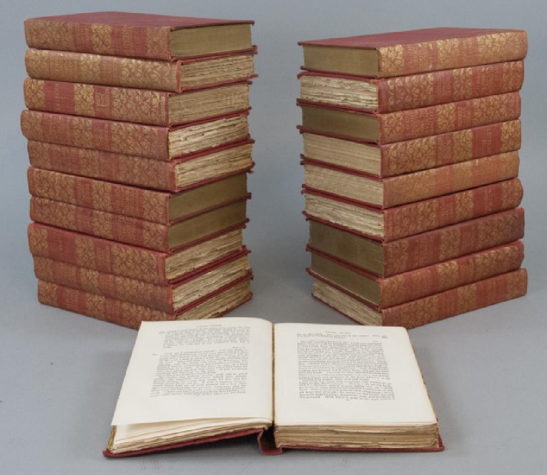 Antique 20 Book Set Of Robert Louis Stevenson Work (1 of 9)