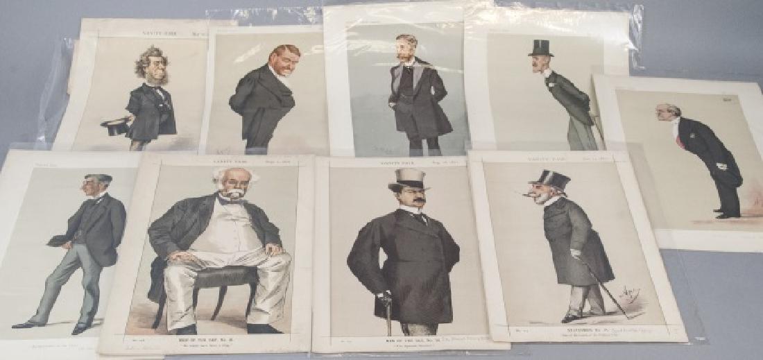 19th Century Vanity Fair Lithography Prints (1 of 6)