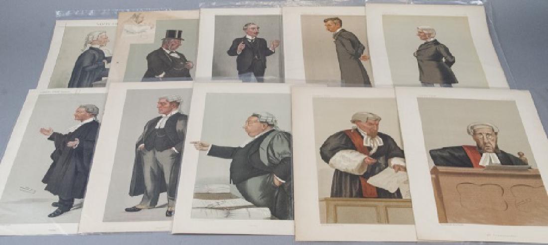 19th Century Vanity Fair 10 SPY Lithography Prints (1 of 7)