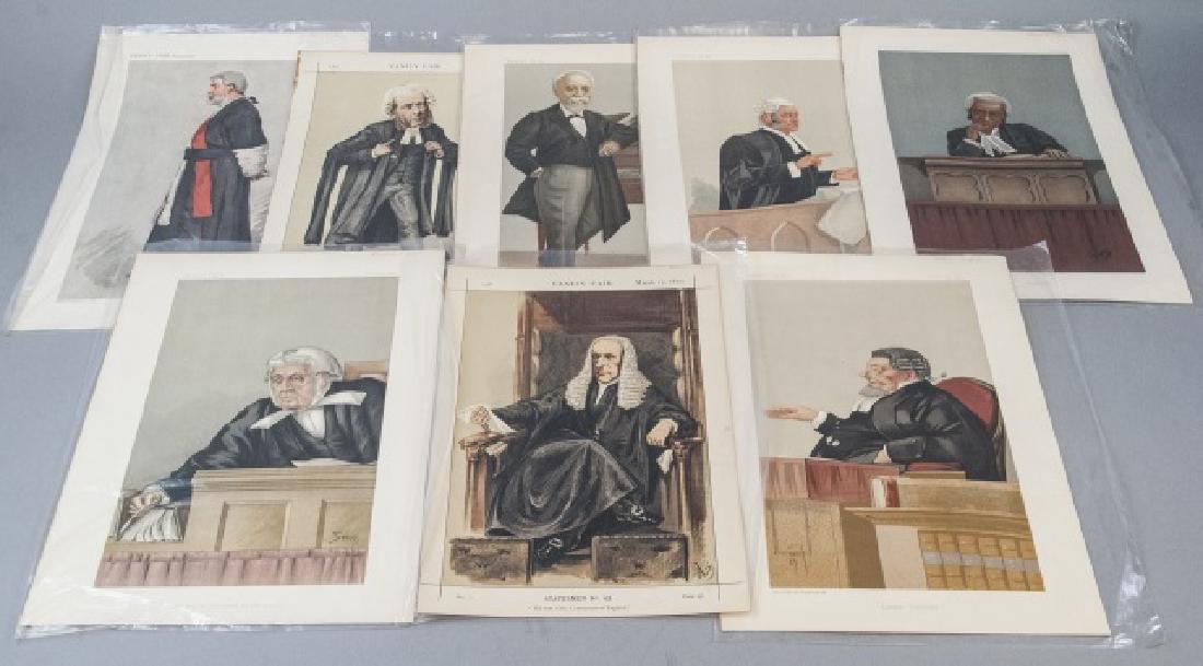 19th Century Vanity Fair Lithography Prints (1 of 5)