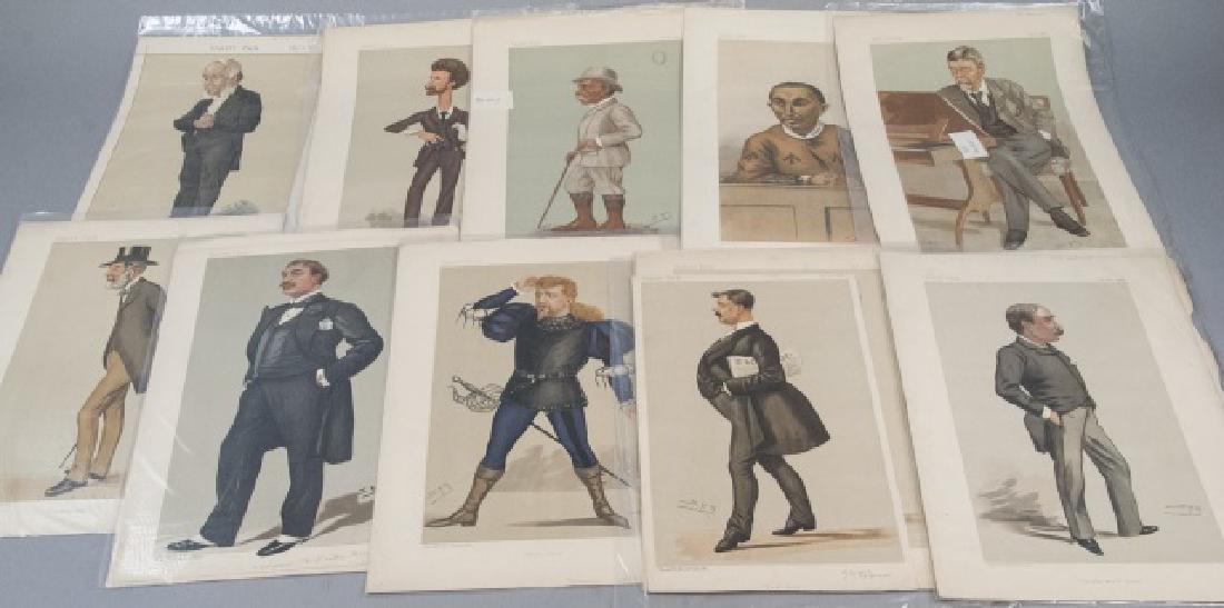19th Century Vanity Fair 10 SPY Lithography Prints (1 of 7)