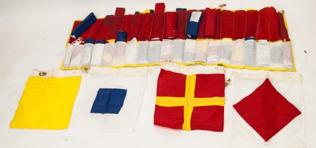 Vintage Nautical Boat Flag Set (1 of 8)