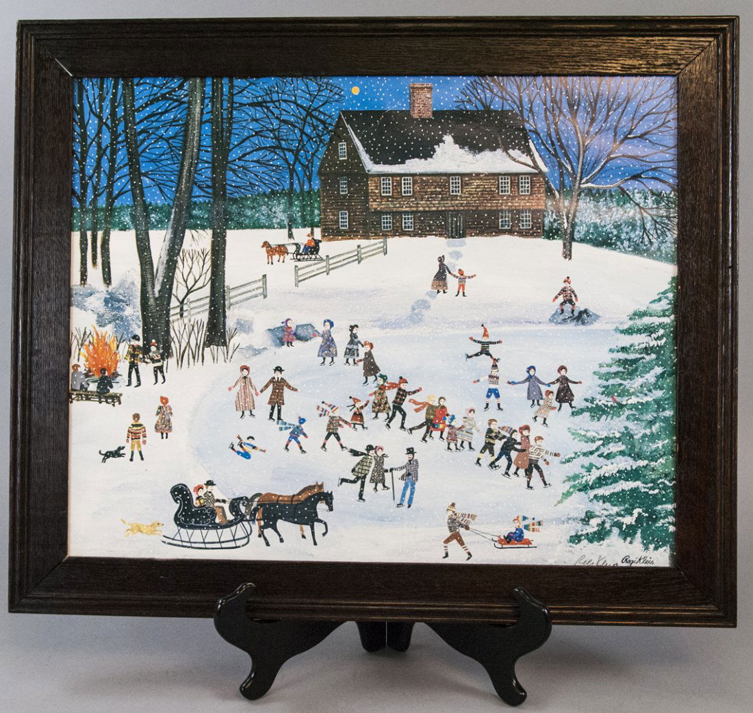 Regi Klein Framed Print Of Winter Scene (1 of 10)
