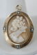 Antique 14kt Shell Cameo Pin / Pendant - 2