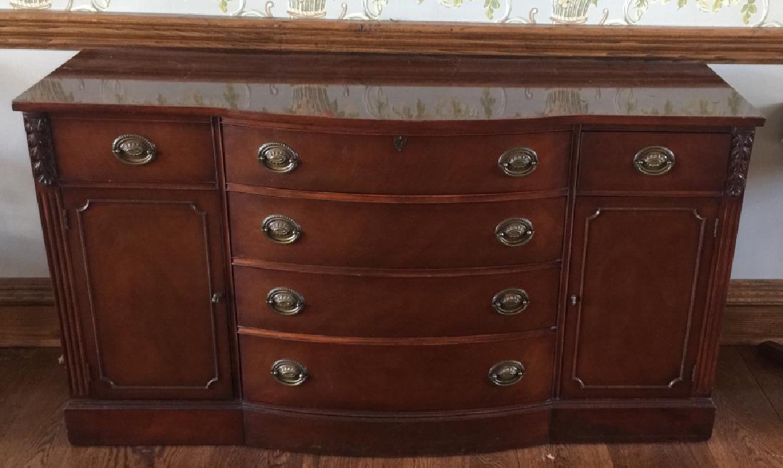 English Style Side Board / Console Cabinet (1 of 4)