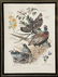 Vintage Framed Lithography Print Of Game Birds - 2