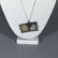 Antique Book Form Locket on Sterling Silver Chain - 5