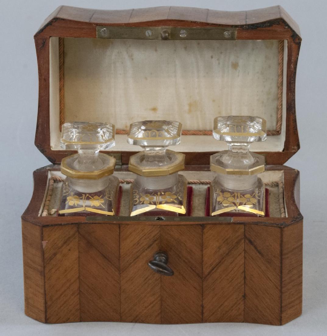 Antique 19th C French Marquetry Perfume Box (1 of 7)