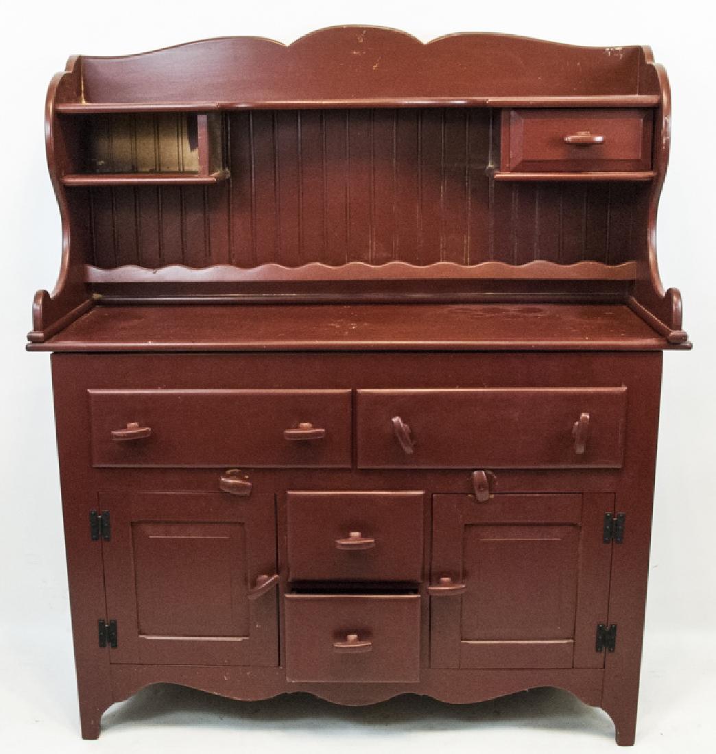 Country American Style Console / Sideboard (1 of 4)