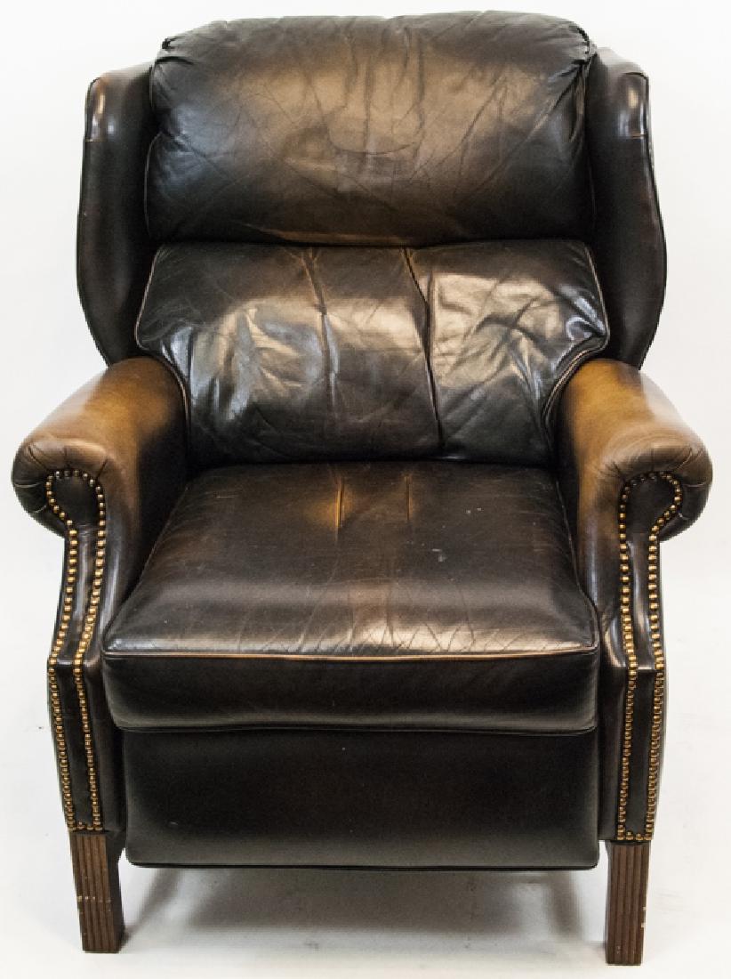 Leather Thomasville Furniture Armchair Recliner (1 of 7)