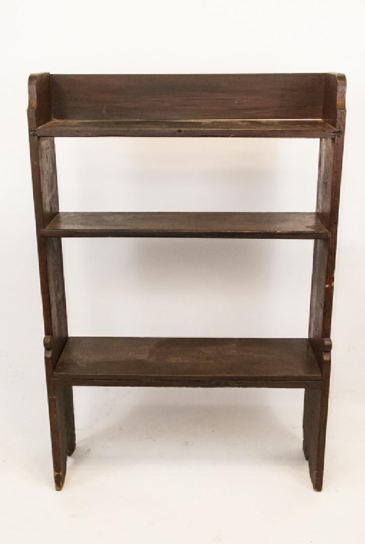 Primitive Country American Antique Bookshelf (1 of 5)
