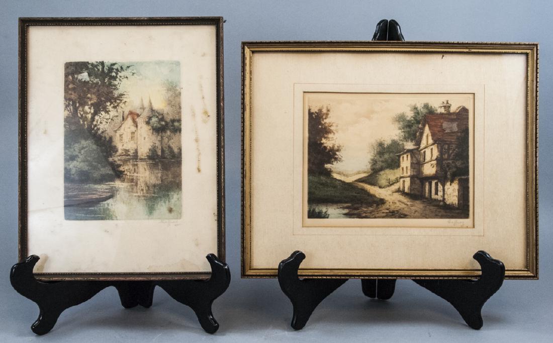 2 hand colored engravings by Rene L. Raffray (1 of 7)