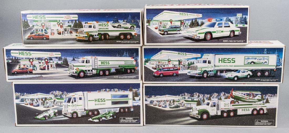 Lot Of Six Vintage Hess Trucks (1 of 7)