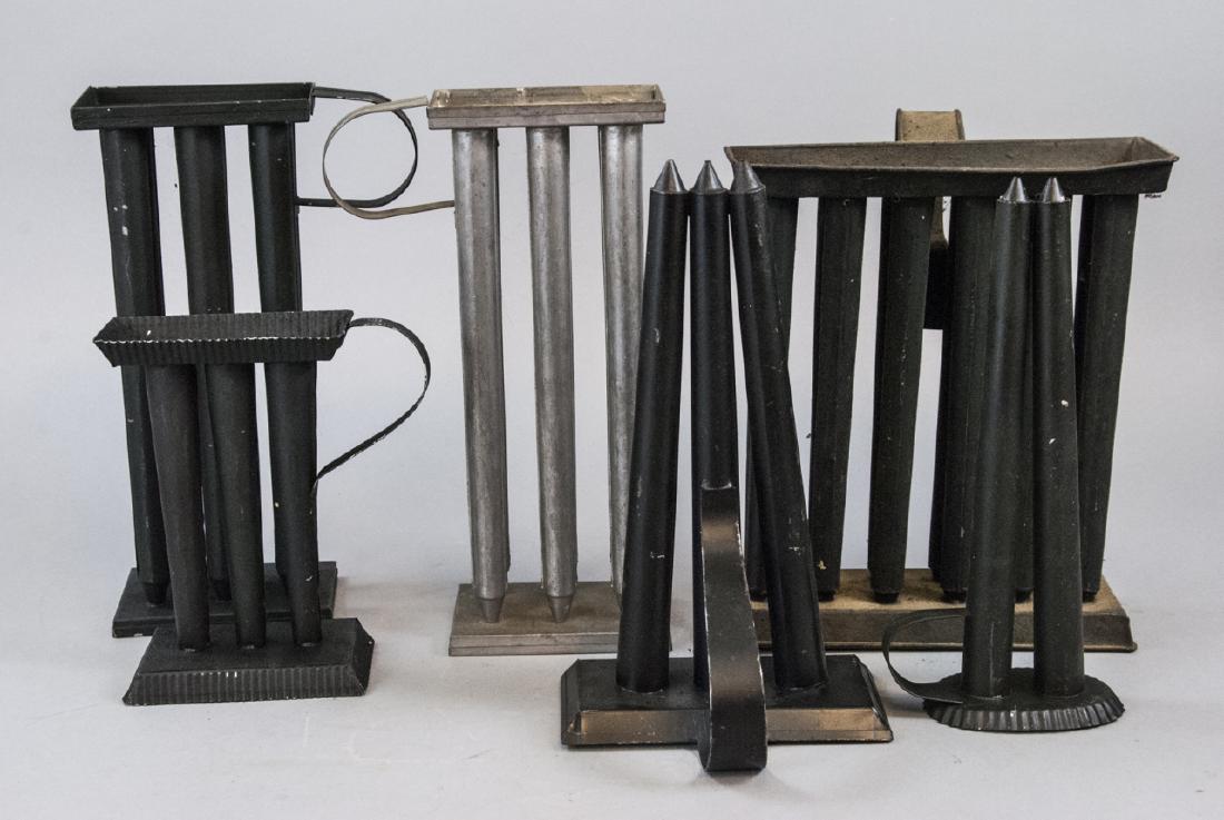 6 Vintage Candle Molds (1 of 4)