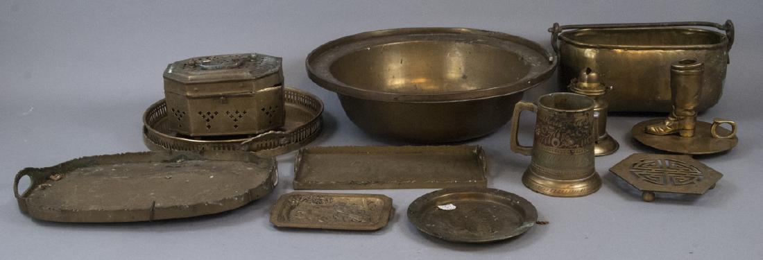 Assorted Lot Of Brass & Bronze Home Items (1 of 7)