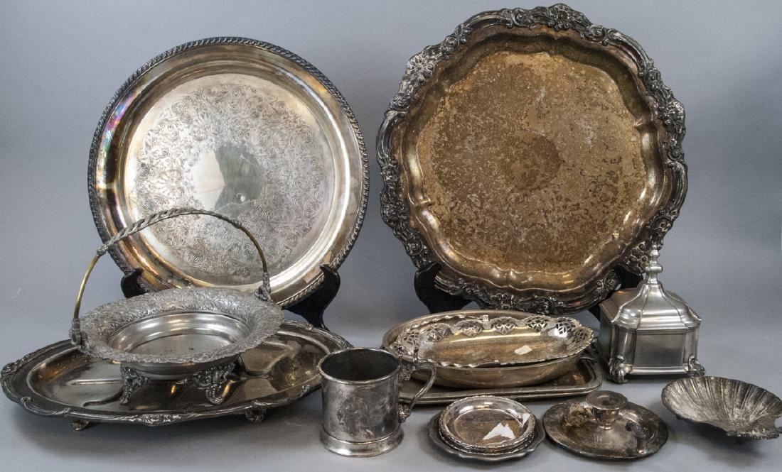 Assorted Lot Of Silver Plated Home & Kitchen Items (1 of 11)
