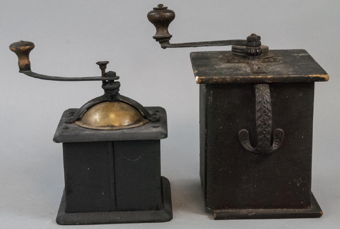 Two Antique Coffee Grinders (1 of 6)