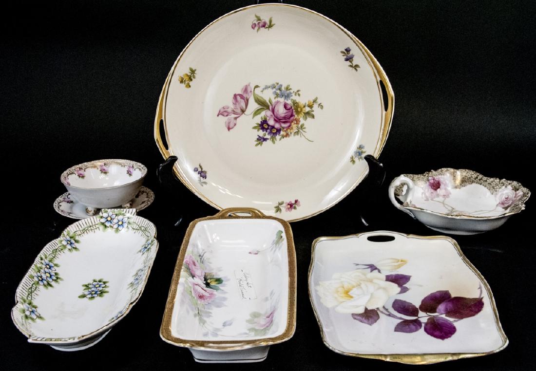 Antique Hand Painted Victorian Dishes (1 of 10)