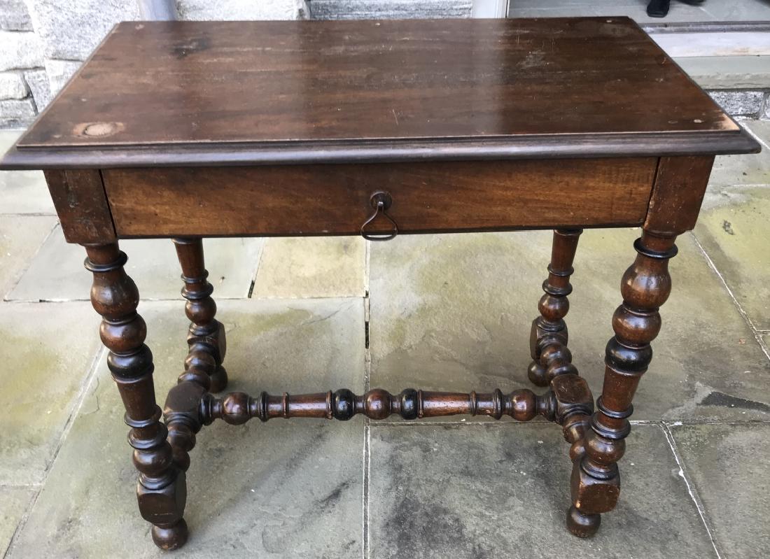 English Tudor Jacobean Style Carved Console Table (1 of 3)
