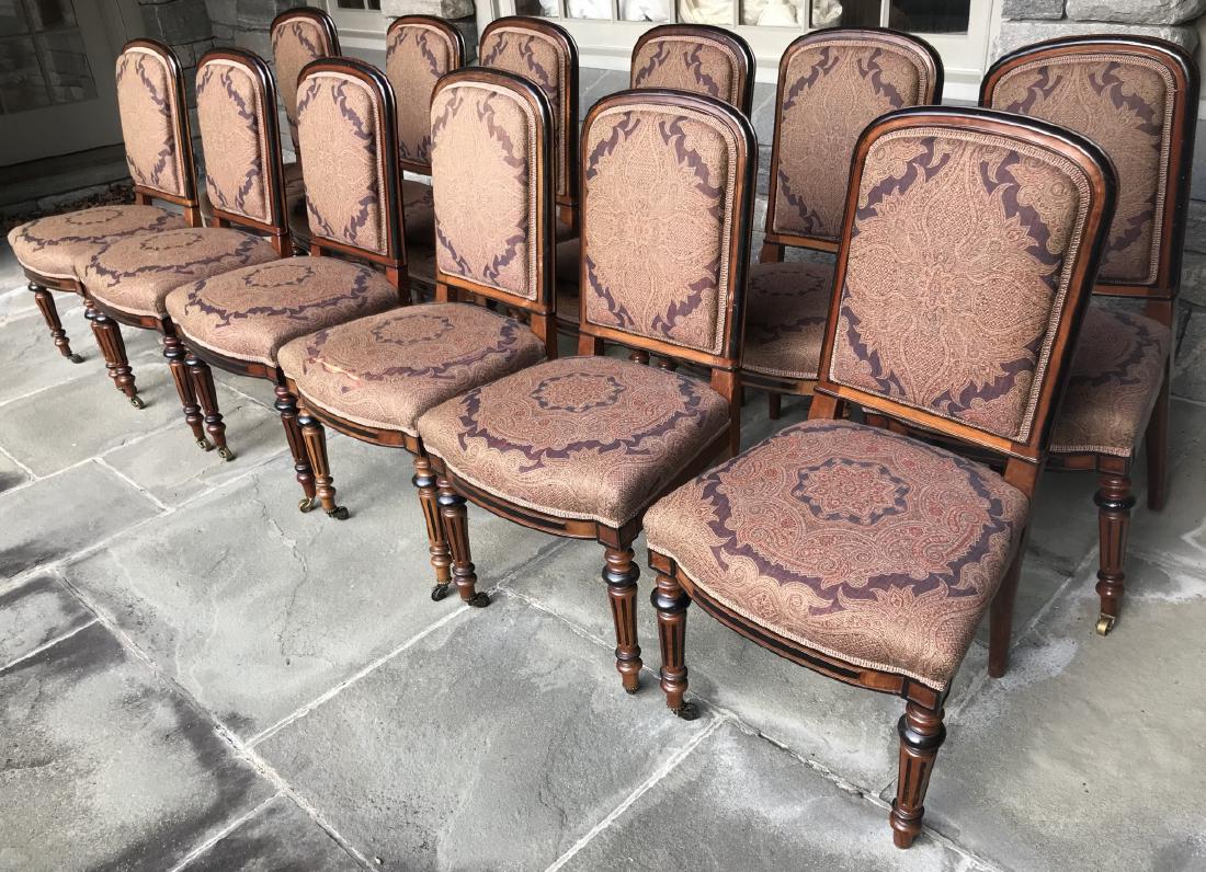 12 Antique 19th C Victorian Dining Side Chairs (1 of 4)