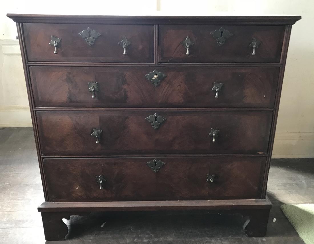 Antique 18th C English Chest of Drawers (1 of 5)