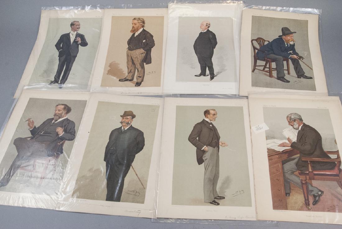 19th Century Vanity Fair 7 SPY Lithography Prints (1 of 8)