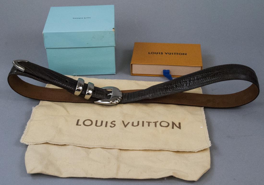 Leather Belt, Tiffany & Co Box, Louis Vuitton Box (1 of 12)