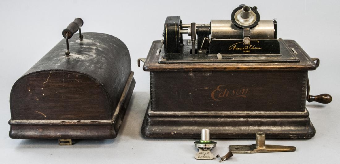 Antique Edison Standard Model D Phonograph (1 of 7)